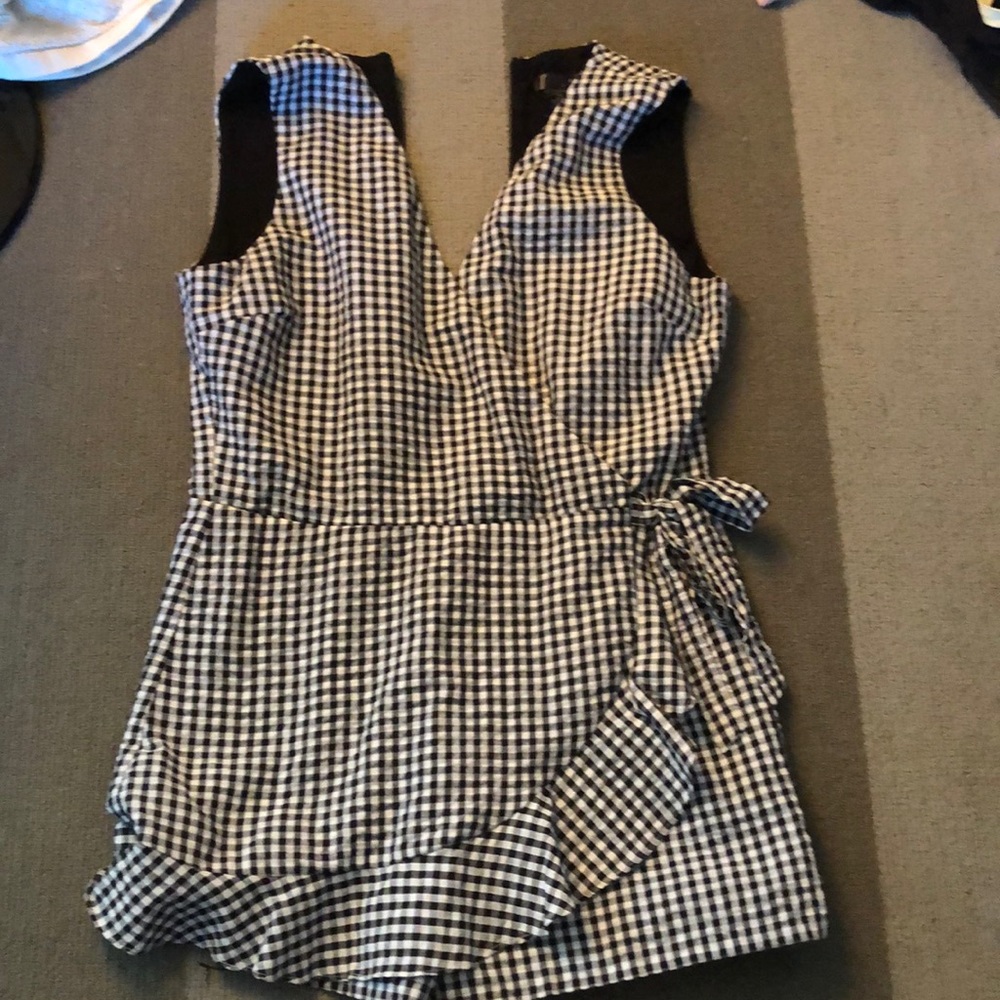 Checkered Romper!